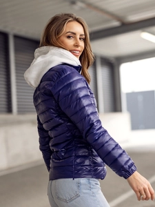 Dam Quiltad Lättviktsjacka Royal Blue Bolf 5M706