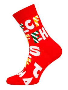 Herr Strumpor X-mas tema Multifärgad-2 Bolf M898-7P-1 7 PACK