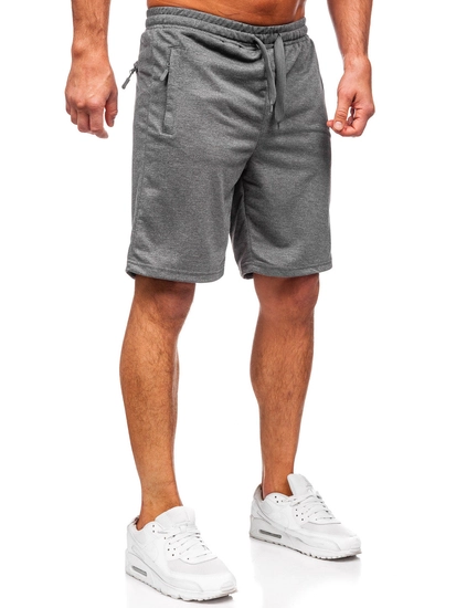 Herr Shorts Grafitgrå Bolf 8K1551
