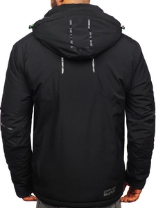 Herr Vinter Skidjacka Svart-Grön Bolf 1910