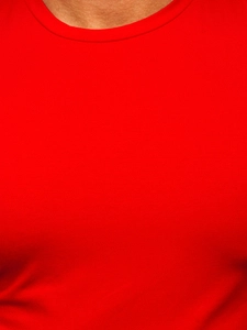 Herr Basic T-shirt Röd Bolf MT3001