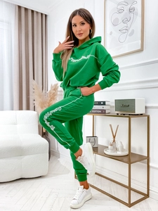 Dam 2-delad Träningsoverall Grön Bolf VE43