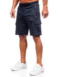 Herr Cargo-shorts Marinblå Bolf 8K1503