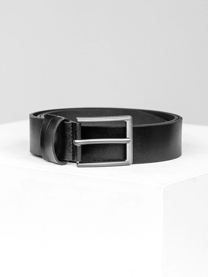 Herr Läderbälte Svart Bolf 831