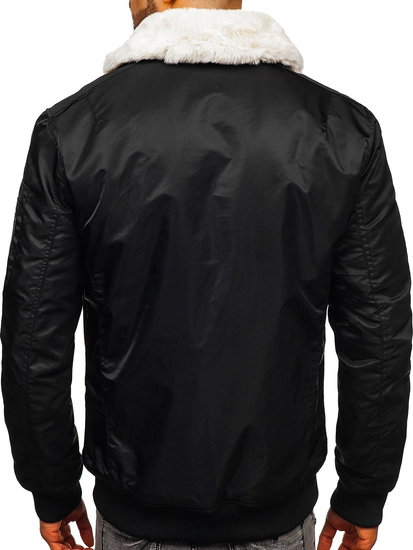 Herr Övergångsjacka Pilot Svart Bolf 1787