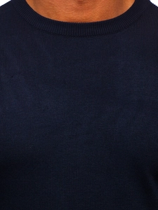 Herr Basic Tröja Marinblå Bolf S8506