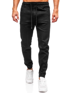 Herr Jeans-joggers Svart Bolf 8162