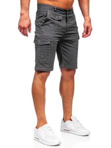 Herr Cargo-shorts Grafitgrå Bolf MP0188GS