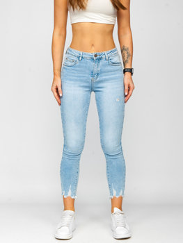 Dam Jeans Skinny Fit Himmelsblå Bolf S9983