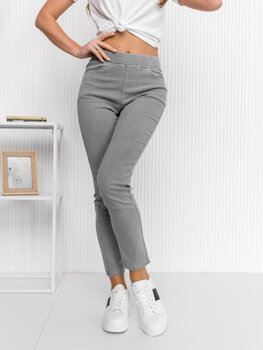 Dam Jeans-leggings Grå Bolf S113