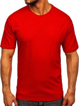 Herr Bomulls Basic T-shirt Röd Bolf 192397