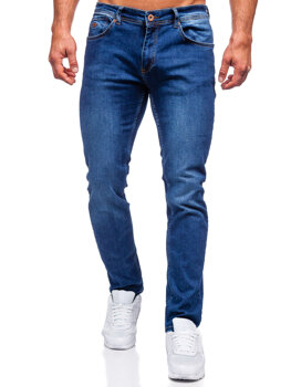 Herr Jeans Regular Fit Marinblå Bolf 4956
