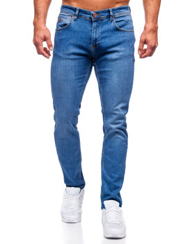 Herr Jeans Regular Fit Marinblå Bolf 6356