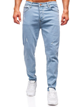 Herr Jeans Slim Fit Blå Bolf 6447