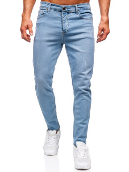 Herr Jeans Slim Fit Blå Bolf 6472