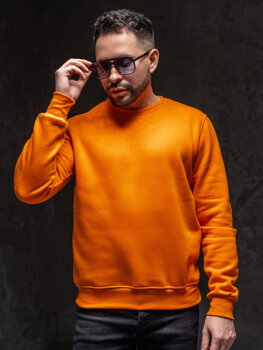 Herr Sweatshirt Orange Bolf 2001A1