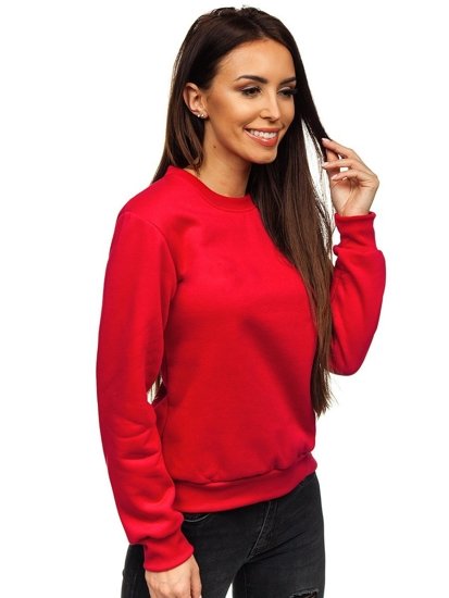 Dam Sweatshirt Röd Bolf W01