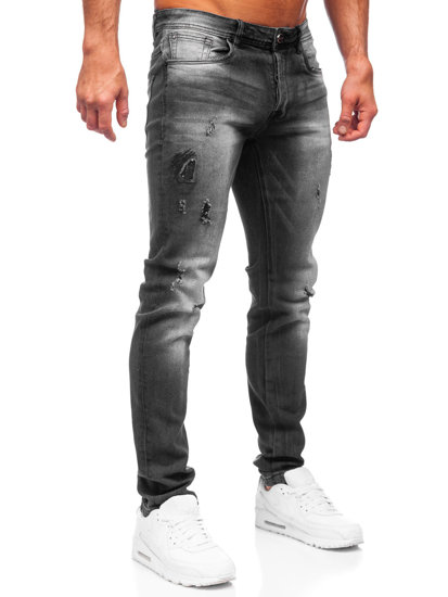Herr Jeans Regular Fit Svart Bolf MP008N