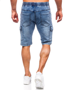Herr Jeans Cargo Shorts Blå Bolf HY812