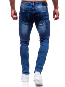 Herr Jeans Regular Fit Marinblå Bolf 4003-1