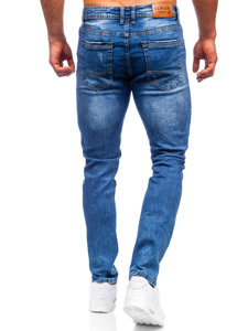 Herr Jeans Regular Fit Marinblå Bolf K10009-1